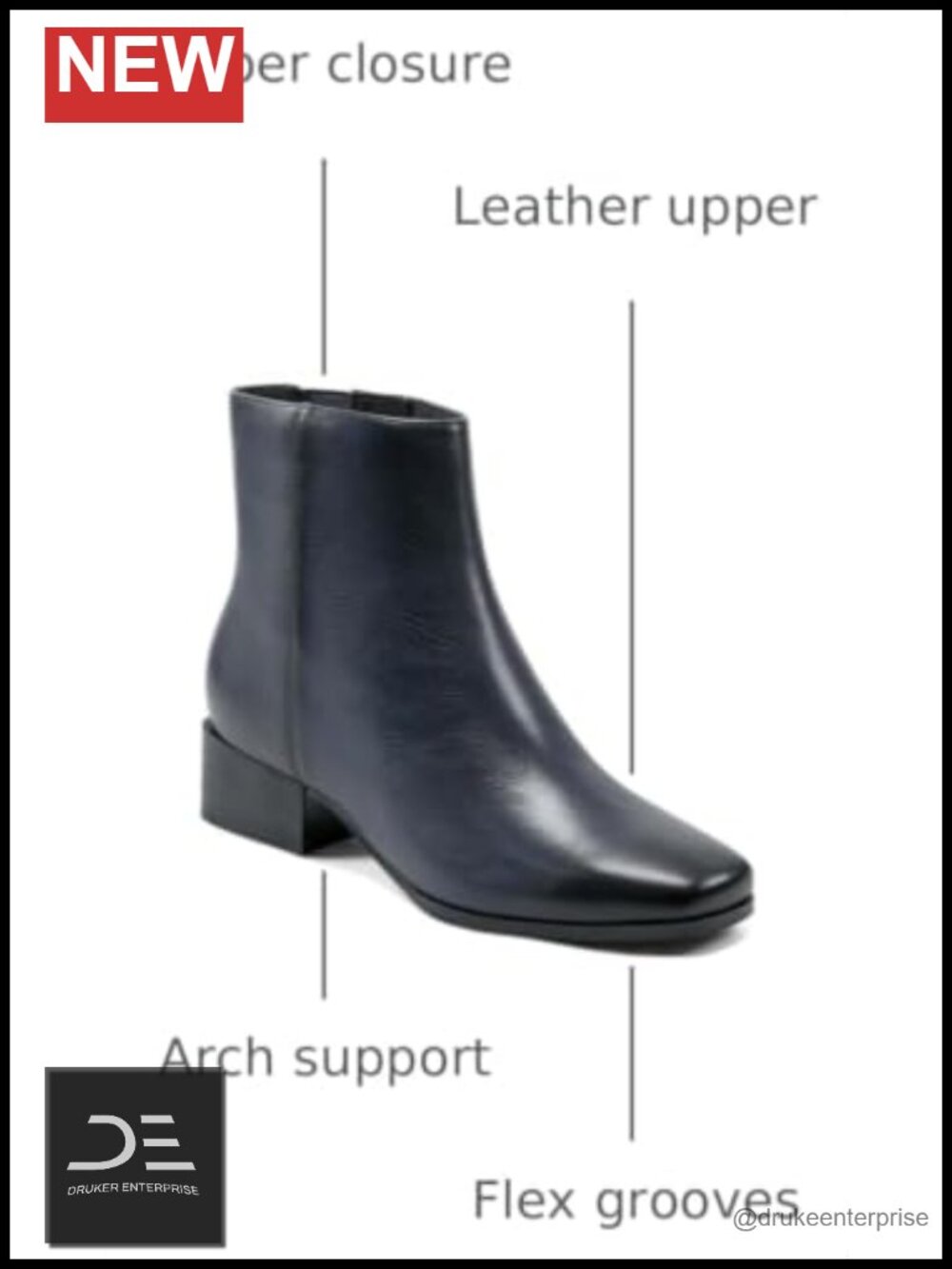 Easy Spirit Sidney Dress Booties Calfskin Leather Ankle Boots Zip - Picture 2 of 5